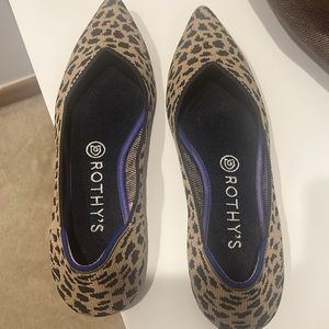 Rothy’s Leopard print flats